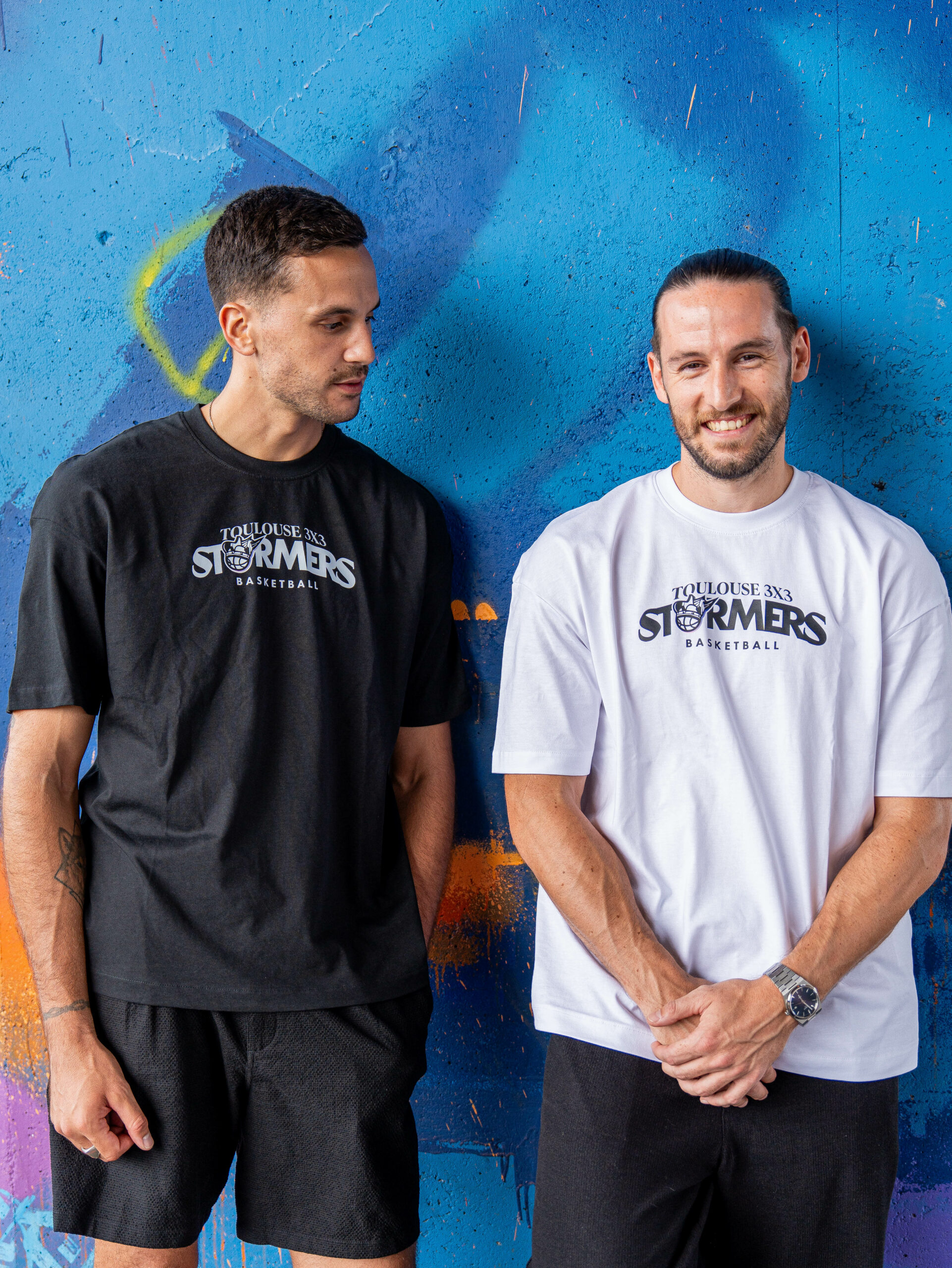 Tshirts blancs et noirs